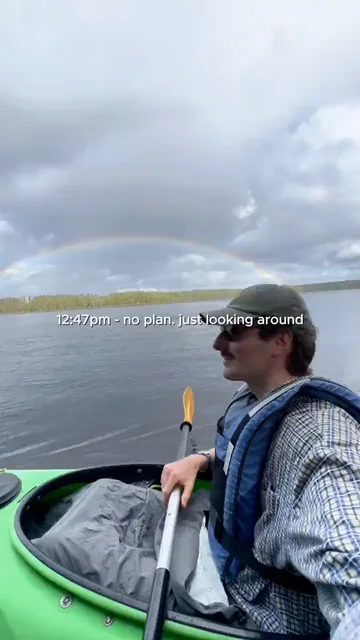 xteink ad: a day with no signal, kayaking and camping
